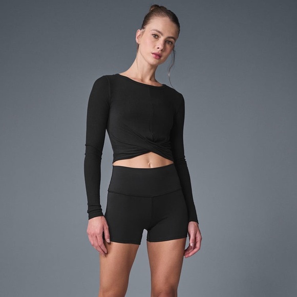 ALO Cover Long Sleeve Top - Picture 3 of 8